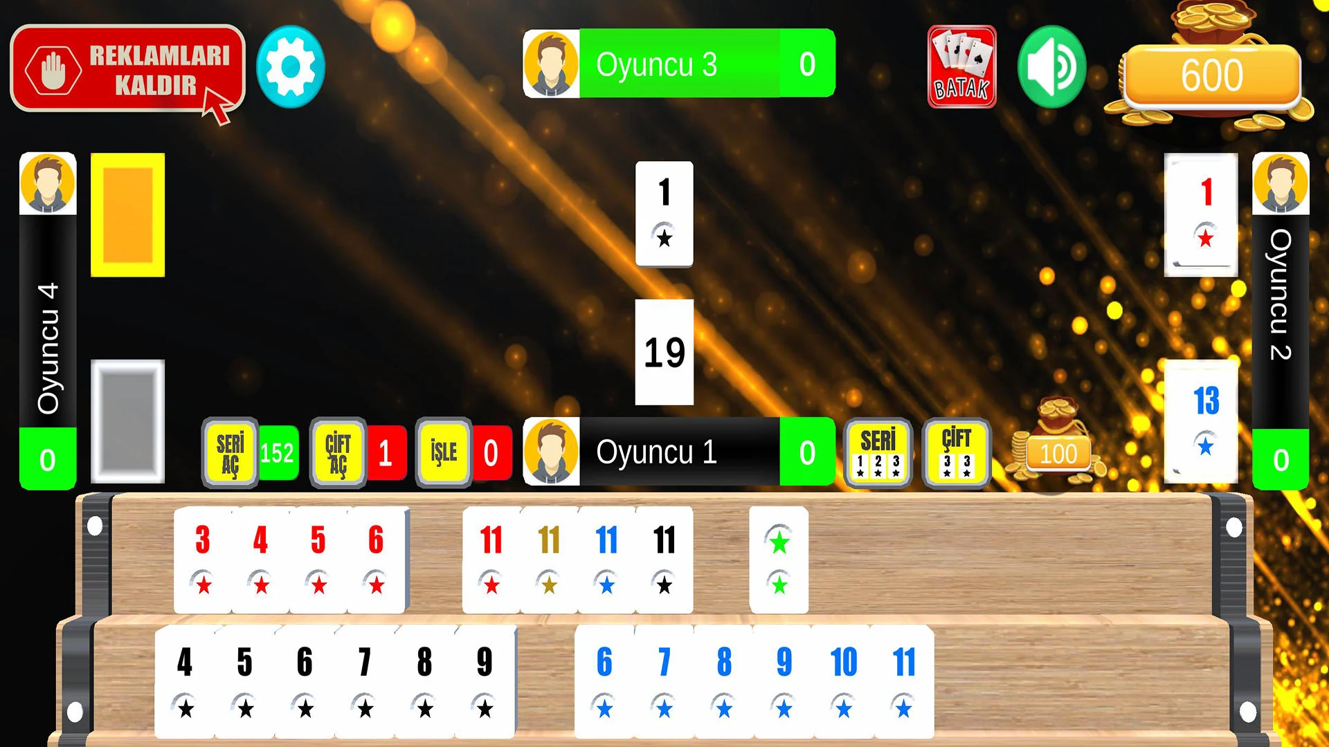 101 Çanak Okey - internetsiz screenshot